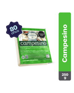 Queso Campesino Alpina Cuña 250 g