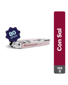 Mantequilla Alpina Con Sal 125 g