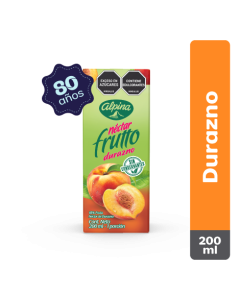 Néctar Frutto Durazno Caja 200 ml
