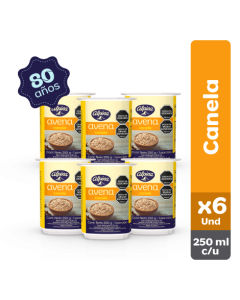 Avena Canela Vaso x6 Und 250 g