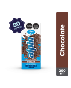 Alpin Chocolate Caja 200 ml