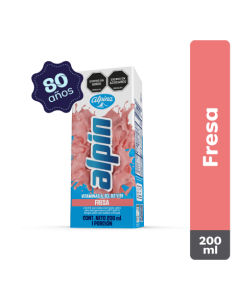 Alpin Fresa Caja 200 ml