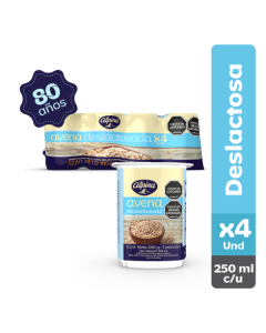 Avena Deslactosada Alpina x4 Und Vaso 250 g