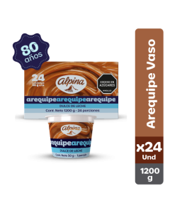 Arequipe Alpina x24 Und Vaso 50 g