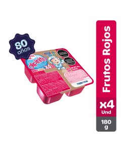 Alpinito MaxFrutos Rojos x4 Und Vaso 90 g