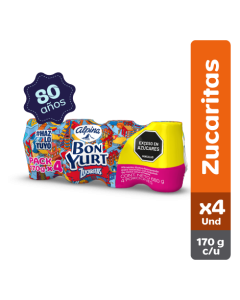 Bon Yurt Zucaritas x4 Und 170 g