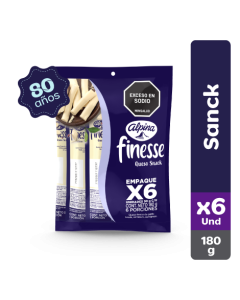 Queso Finesse Snack x6 Und 30 g