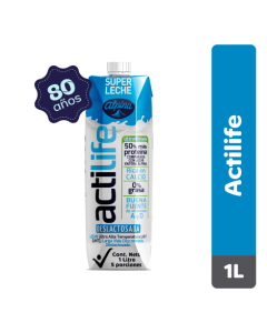 Súper Leche Actilife Caja 1000 ml