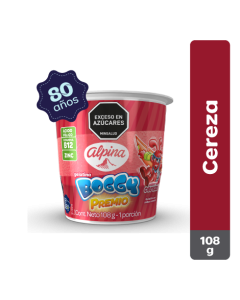 Gelatina Boggy Premio Cereza Vaso 108 g