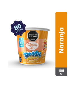 Gelatina Boggy Premio Naranja Vaso 108 g