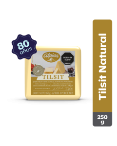 Queso Tilsit Alpina Natural Cuña 250 g