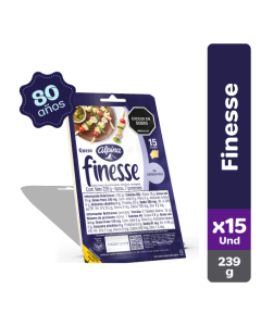 Queso Finesse 15 Tajadas 239 g