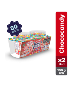 Mini Bon Yurt Choco Candy x2 Und Vaso 100 g