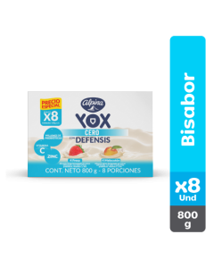 Yox Multisabor Cero x8 Und Botella 100 g