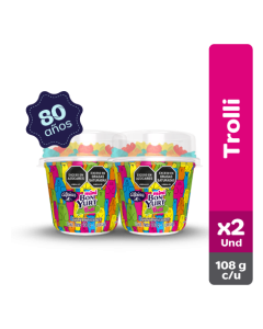 Mini Bon Yurt Gomitas Trolli x2 Und 108 g