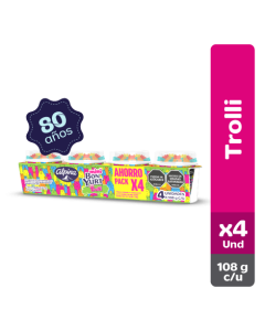 Mini Bon Yurt Gomitas Trolli x4 Und 108 g