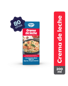 Crema de leche Alpina Caja 200 ml