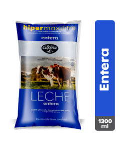 Leche Entera Bolsa 1.3 l