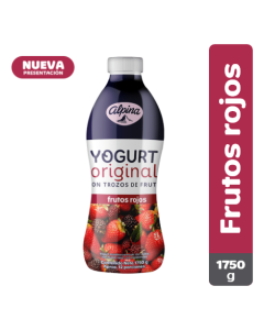 Yogurt Original Frutos rojos Botella 1750 g