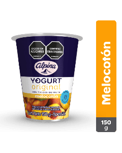 Yogurt Original Melocotón Vaso 150 g