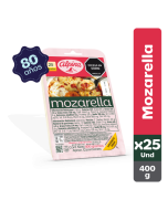 Queso Mozarella Alpina 15 Tajadas 240 g