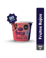 Gelatina Finesse Frutos Rojos Vaso 108 g