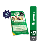 Queso Gruyere Tajado 204 g