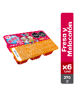 Alpinito Fresa y Melocotón x6 Und Vaso 45 g